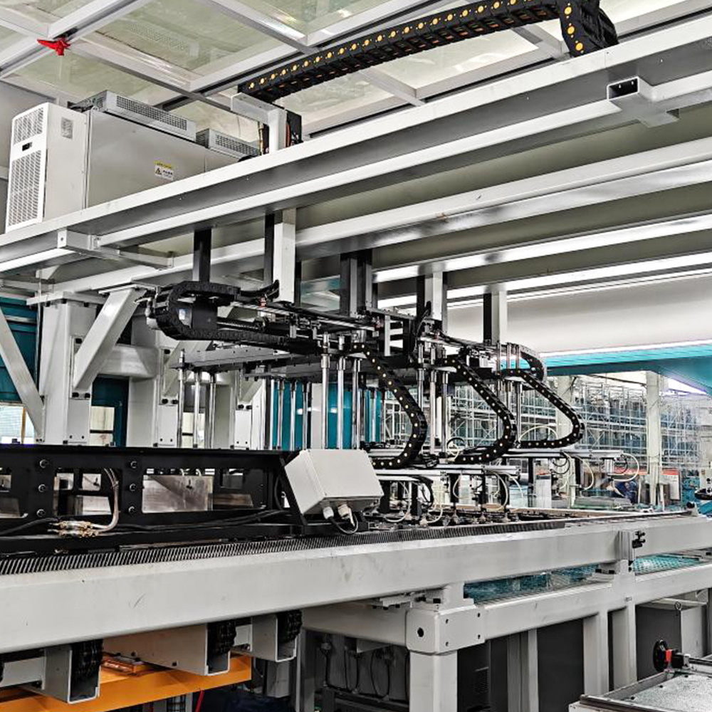 Dây chuyền sản xuất xếp chồng lõi biến áp nội tuyến tự động ZXD-440