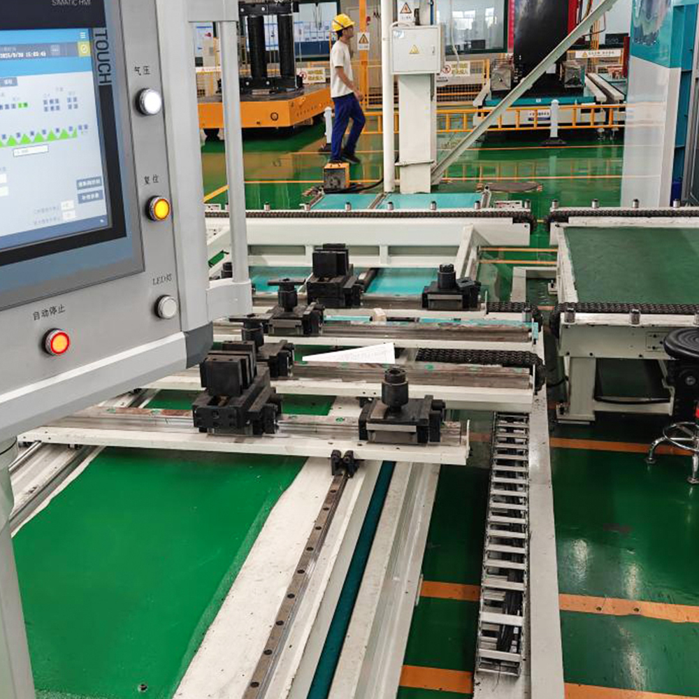 Dây chuyền sản xuất xếp chồng lõi biến áp nội tuyến tự động ZXD-440